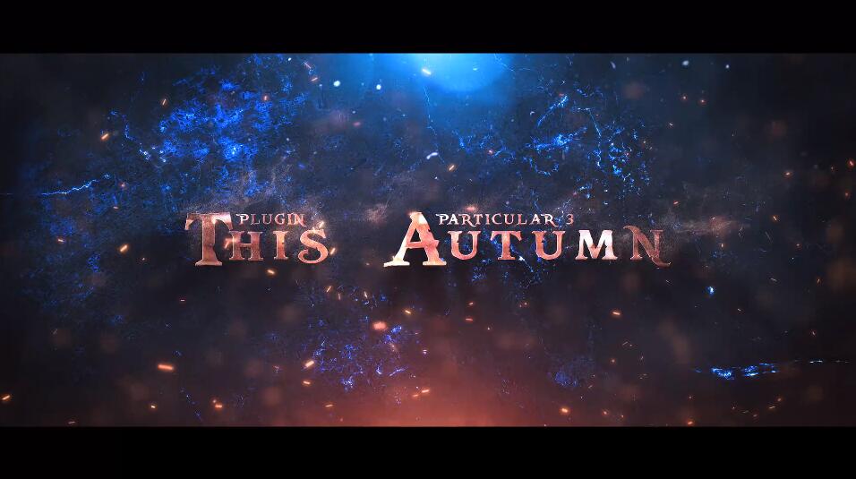 PR史诗级电影预告片模板 Premiere能量粒子烫金字标题片头开场模板下载