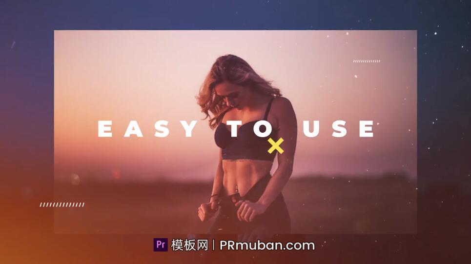 运动项目PR模板 时尚大气动感节奏拳击健身瑜伽工作室宣传片PR模板