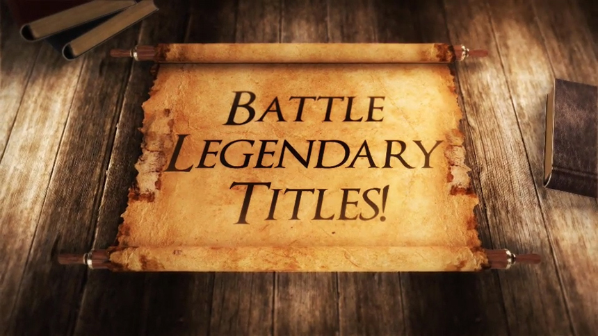 PR模板免费下载 探秘寻宝藏打开卷轴标题文字提示PR模板免费下载