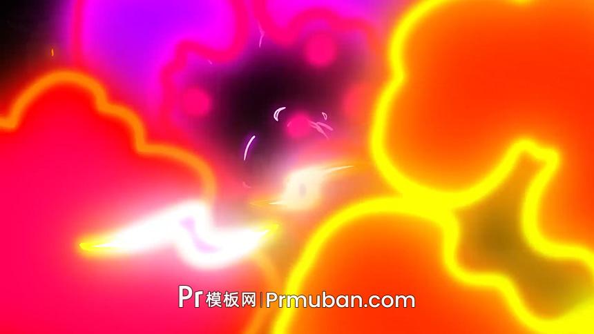 PR特效素材 卡通Flash动画FX视效PR基本图形MOGRT下载