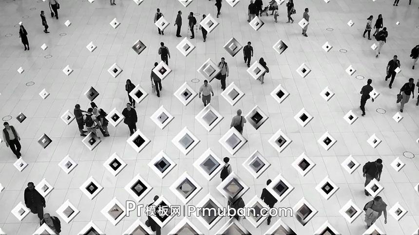 pr转场特效 12个免费几何方格pr视频转场特效素材下载