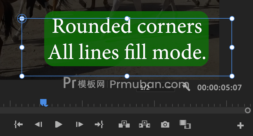 Premiere全新的字幕制作和字幕风格设置工具