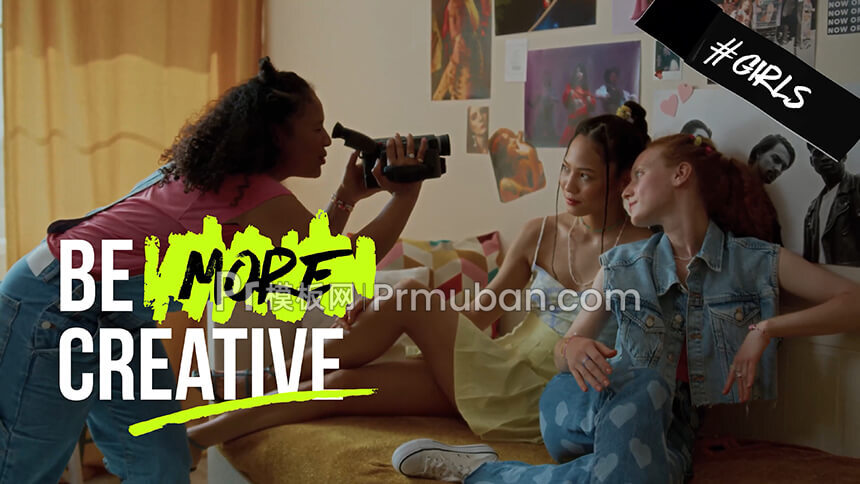 PR模板,活动开场视频PR创意模板(PR项目文件)