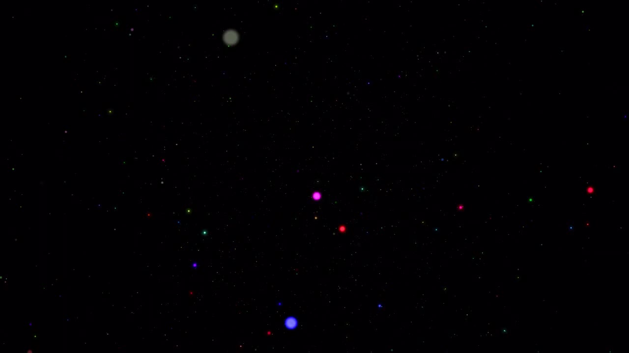 pr视频素材,黑色背景彩色粒子落下视频制作素材