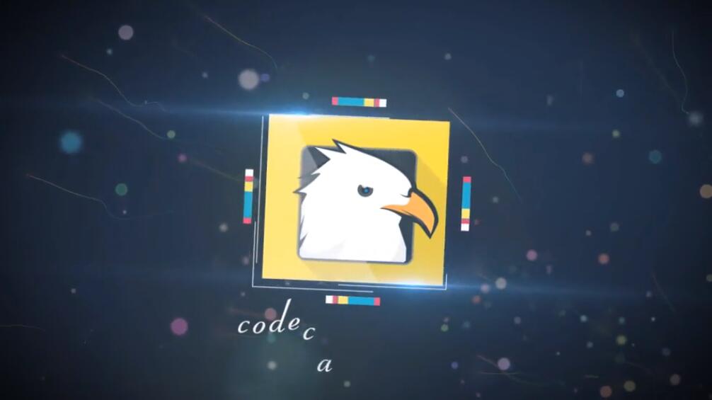 pr片头模板|动态粒子背景炫酷logo展示