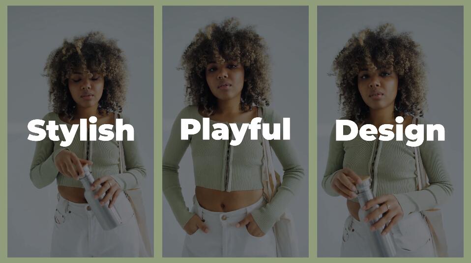 pr开场模板,绿色清新轻时尚图文快闪视频模板