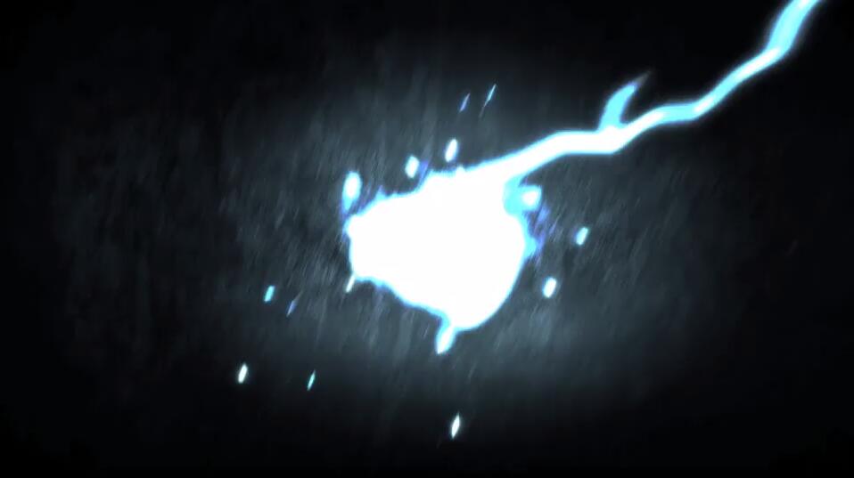 pr片头模板,闪电击中logo特效动画视频开头模板