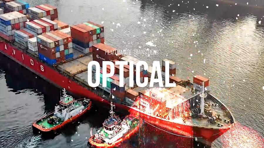 炫酷光效元素电影视频转场模板PR项目工程文件 Vol. 02