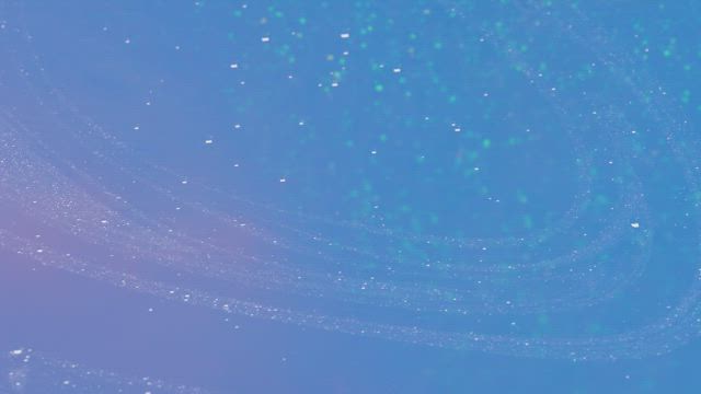 4K高清视频素材|蓝色墨水旋涡特效素材