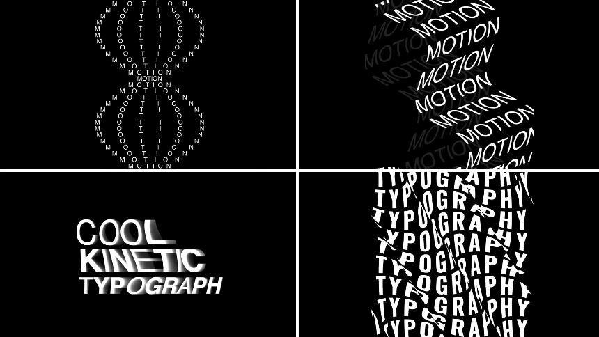 创意文字动态排版V3 | MOGRT