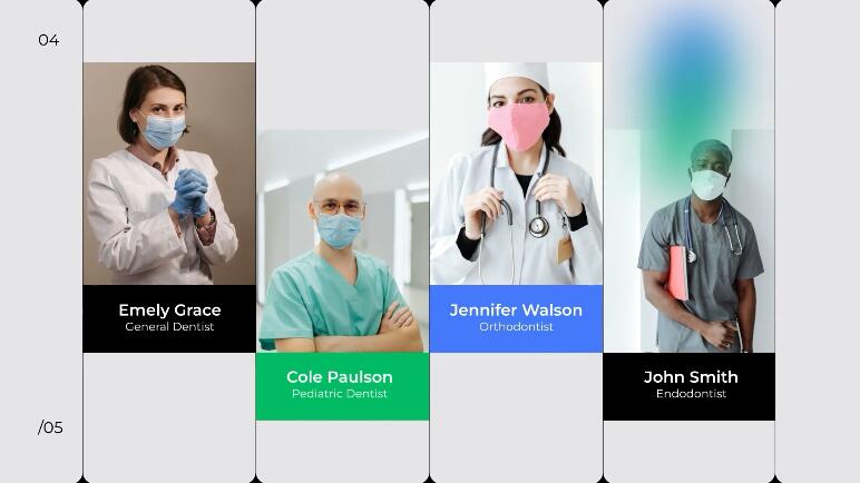 极简风格牙科诊所牙医服务宣传视频模板