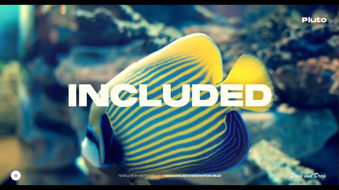 创意视差特效拉伸转换视频转场AE模板素材