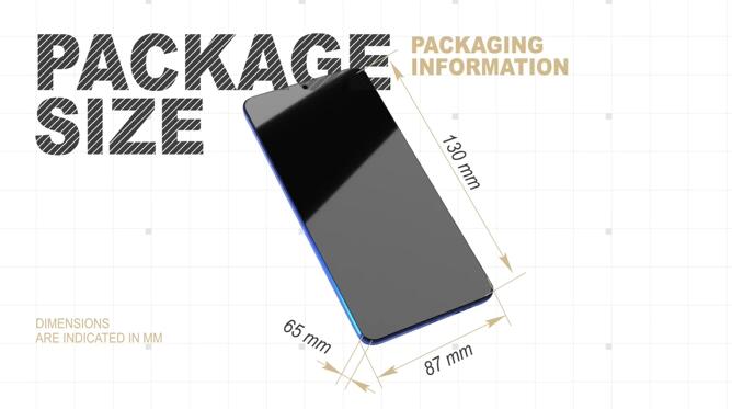 产品规格尺寸信息标注数据展示AE模板素材