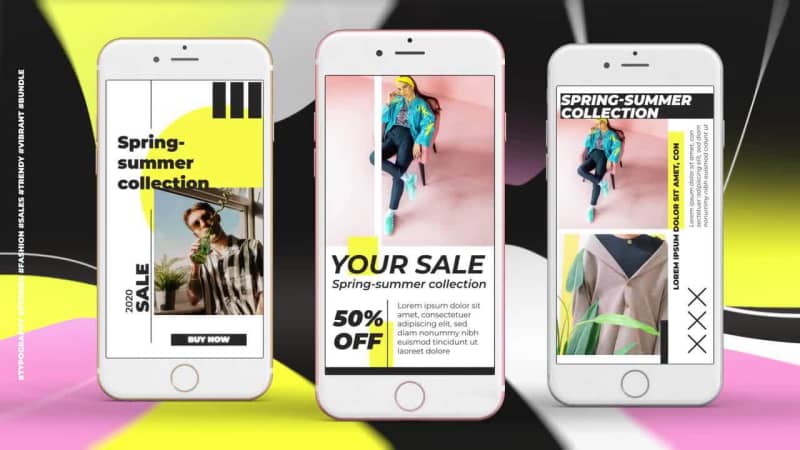 商品促销活动手机竖屏主图视频模板