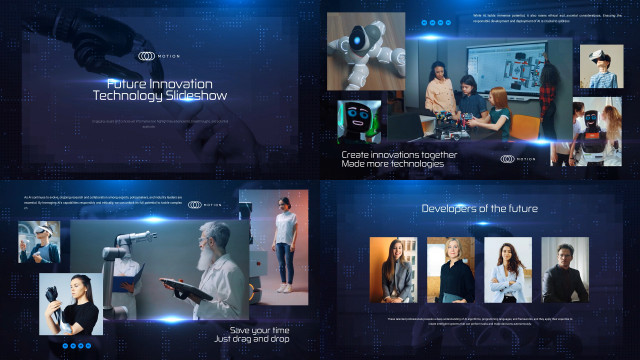 未来发展创新科学技术成果展示宣传视频模板