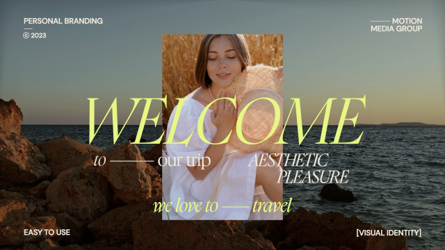 旅行Vlog旅游视频制作模板素材