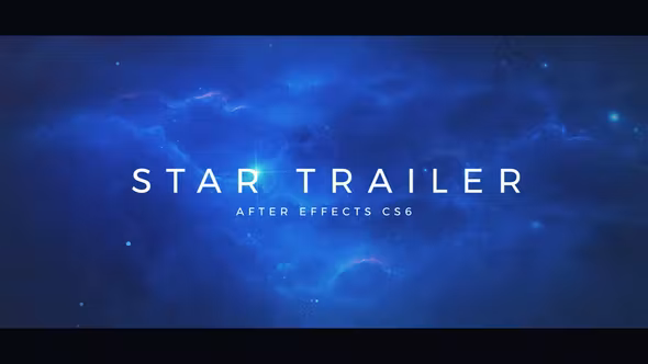 电影预告片模板|大气开场视频模板